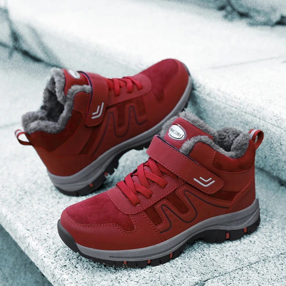 2025 Women Winter Snow Boots For Men And Women Outdoor Hiking Boots Non-Slip Warm Woman's Sneakers Size 35-45 Ankle Footwear