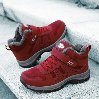 2025 Women Winter Snow Boots For Men And Women Outdoor Hiking Boots Non-Slip Warm Woman's Sneakers Size 35-45 Ankle Footwear