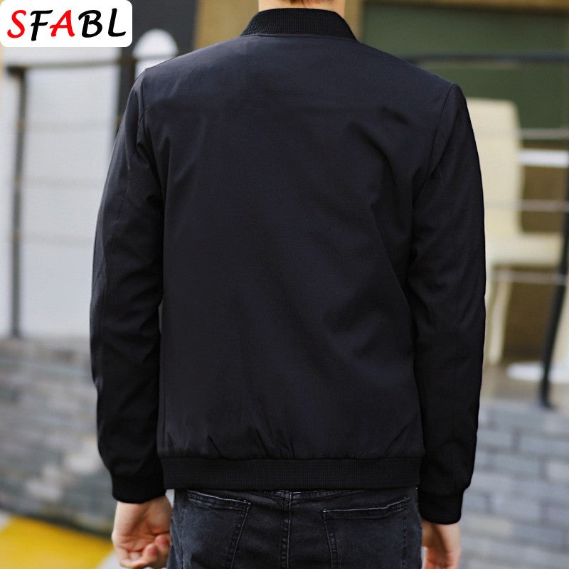 Newest Spring Jacket Men Casual Jacket Zipper Pocket Bomber Jacket Men's Jackets Slim Fit Luxury Baseball Coats L-3XL Outerwear