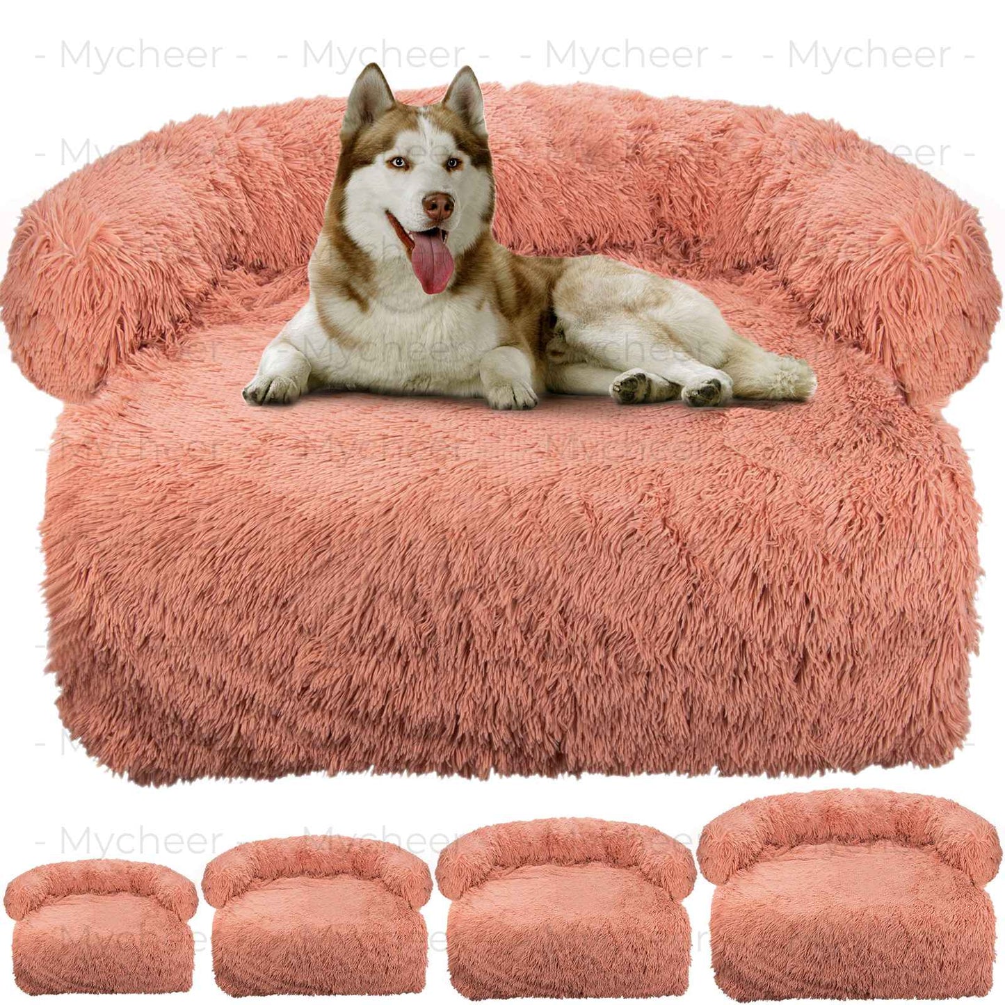 Manta lavável Capa de sofá Cama grande para cães Sofá de pelúcia para cães e gatos Sofá almofada de pelúcia quente para cães e gatos. Inverno