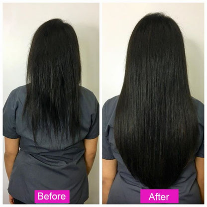 Extensões de Cabelo Tic Tac Cabelo Humano Real cor #4 Castanho Chocolate Extensões de Cabelo Tic Tac 8 peças Cor Preto Natural 26 Polegadas