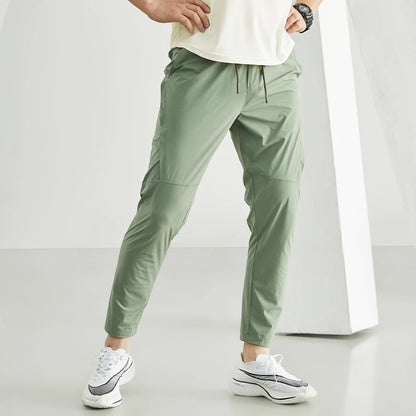 Mens Joggers Sweatpants Thin Casual Hip Hop Trousers Gyms Tracksuit Workout Track Pants Brand Jogger Fitness Pants Men