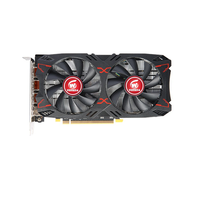 Placa de Vídeo VEINEDA RX5500XT 8G D6 Placa Gráfica para Jogos com 8G/128bit/GDDR6 Memória Frequência DirectX12 Recurso 3D 7nm