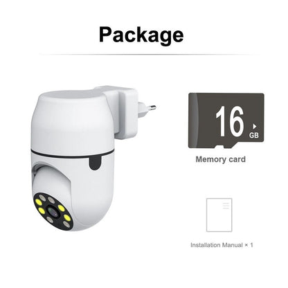 Tuya PTZ IP Camera Wireless Human Auto Tracking Cctv Security Surveillance Smart Cloud Color Night Vision Wifi Home Cam