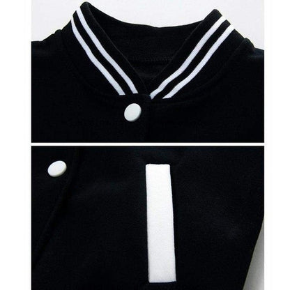 2024Johnny Hallyday nova jaqueta bomber masculina de manga comprida casual jaqueta de uniforme de beisebol