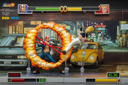 [Pré-venda] JOYTOY 1/18 Action Figure SNK KOF '98UM '97 Modelo de Anime da Equipe Especial
