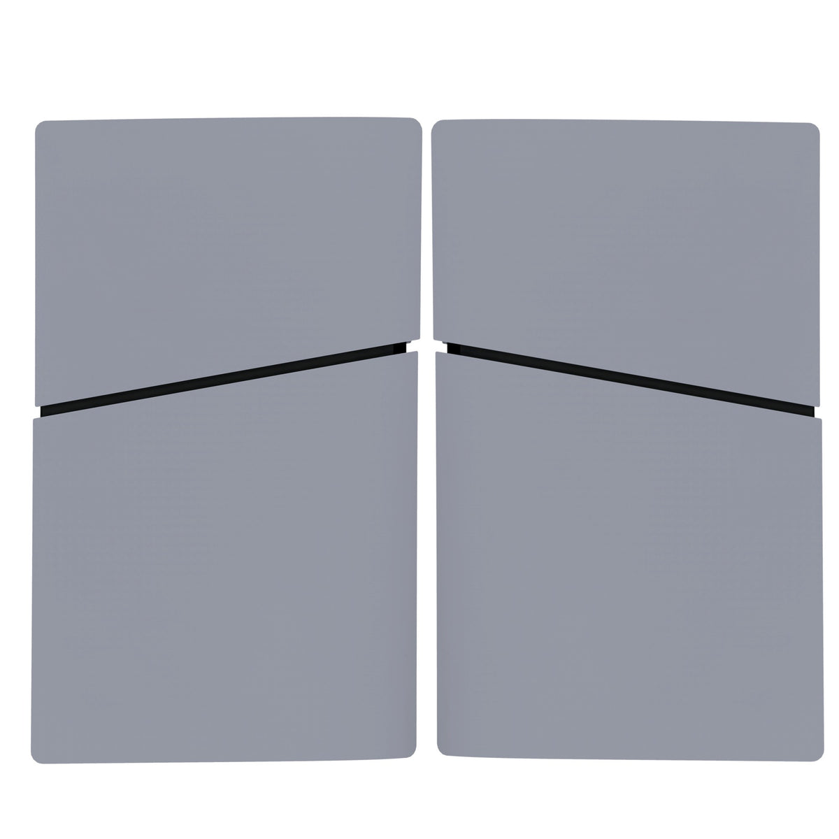 Custom 30th Anniversary Side Face Panel Shell Replacement Faceplate for PS5 Slim Digital with Logo Skin and 30th Sticker