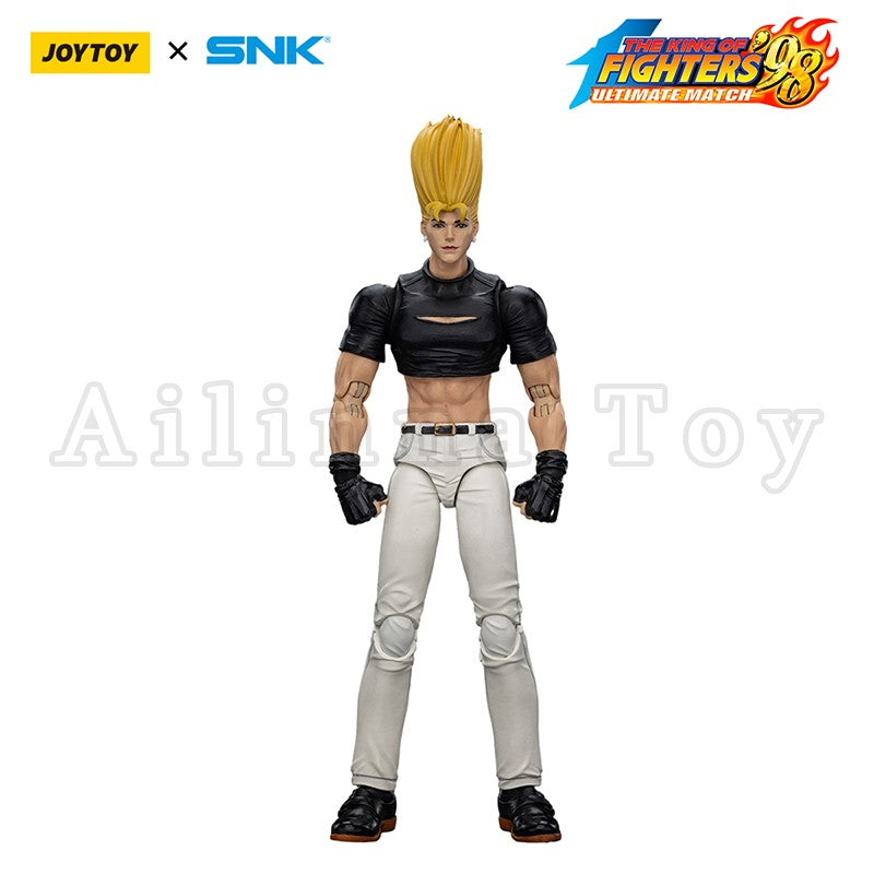 JOYTOY 1/18 Boneco de Ação SNK KOF 98UM Hero Team Kyo Kusanagi Goro Daimon Benimaru Nikaido Anime Modelo