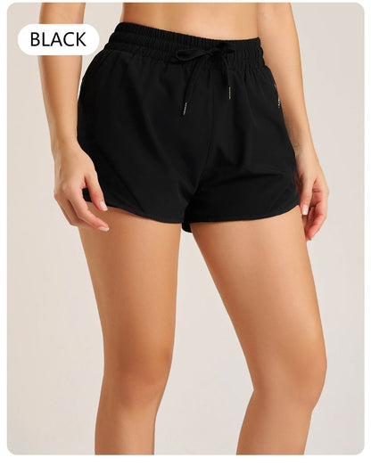 Women Sportswear Yoga shorts  Bottoms Running Shorts Gym Fitness Activewear Workout Gym Wear Ropa Deportiva Mujer