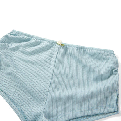 Women Side Split Shorts Pajama Shorts Y2K Soft Comfy Ruched Elastic Waist Lounge Pants Stretch Sleep Pj Bottoms Sleepwear