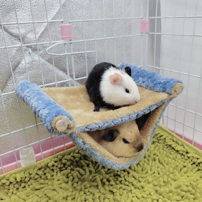 Cobaia Hamster Quente Rede Mel Canguru Esquilo Ninho Suspenso Cama Urso Dourado Chinchiila Brinquedo De Estimação Saltador