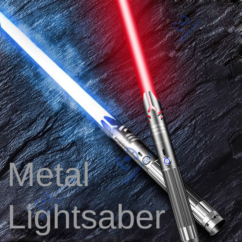 Metal Lightsaber Sword Toys RGB Light Saber 15Color Change Kids Soundfonts Force FX FOC Blaster Toys Jedi Sword Gift