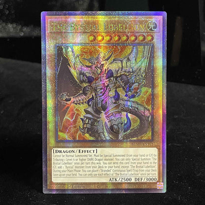 YuGiOh!! Carta FOIL QCSCR Série BLMR DRAGÃO ARMADO DAS TREVAS/I:P MASQUERENA/SUPER POLIMERIZAÇÃO/BEM-VINDA LABYRINTH YGO TCG 1ª Edição