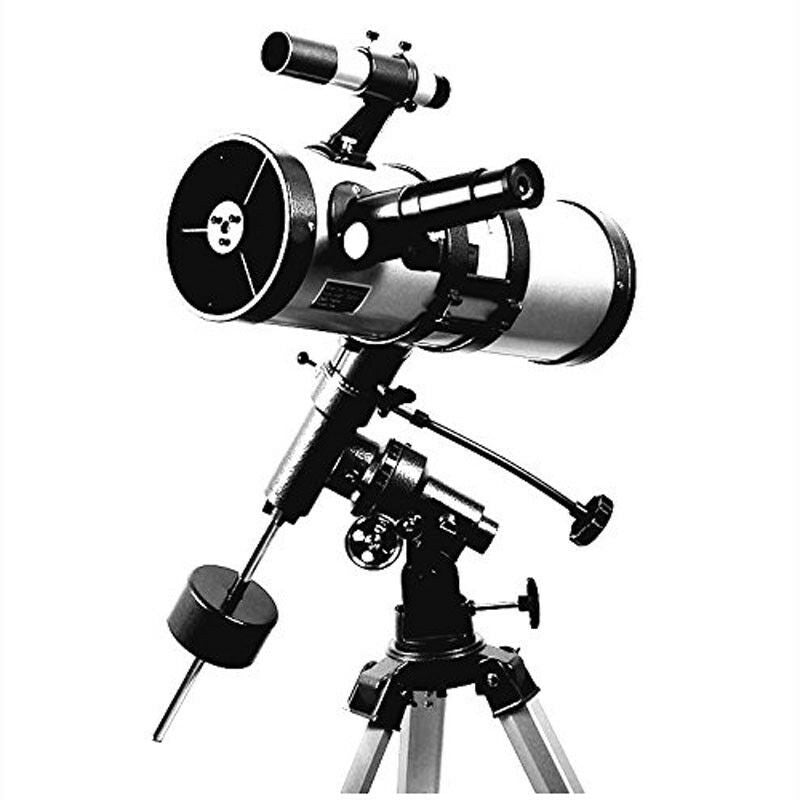 150/1400 mm 150/750 114/1000 Telescópio Astronômico Refletor 150EQ Observação planetária lunar Compre telescópio Acampamento ao ar livre