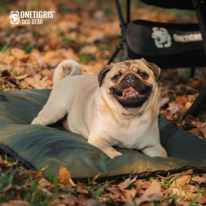OneTigris Tapetes Portáteis para Cães, Colchão Lavável Antiderrapante para Camas de Cachorro, Cama Impermeável para Animais de Estimação para Ambientes Externos
