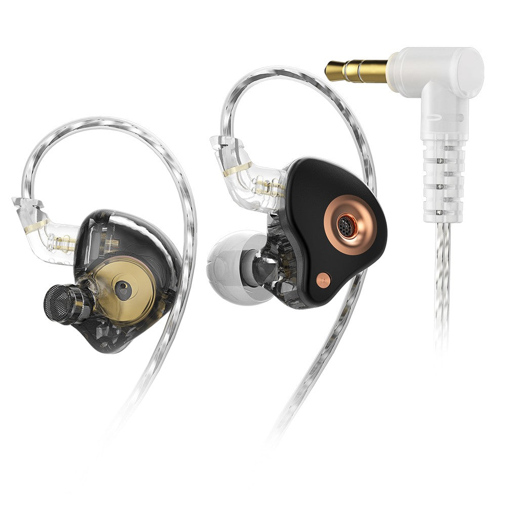 Fones de ouvido dinâmicos SGOR VENUS HIFI Super Bass Fones de ouvido intra-auriculares para monitoramento de música Fones de ouvido esportivos com cancelamento de ruído para esportes