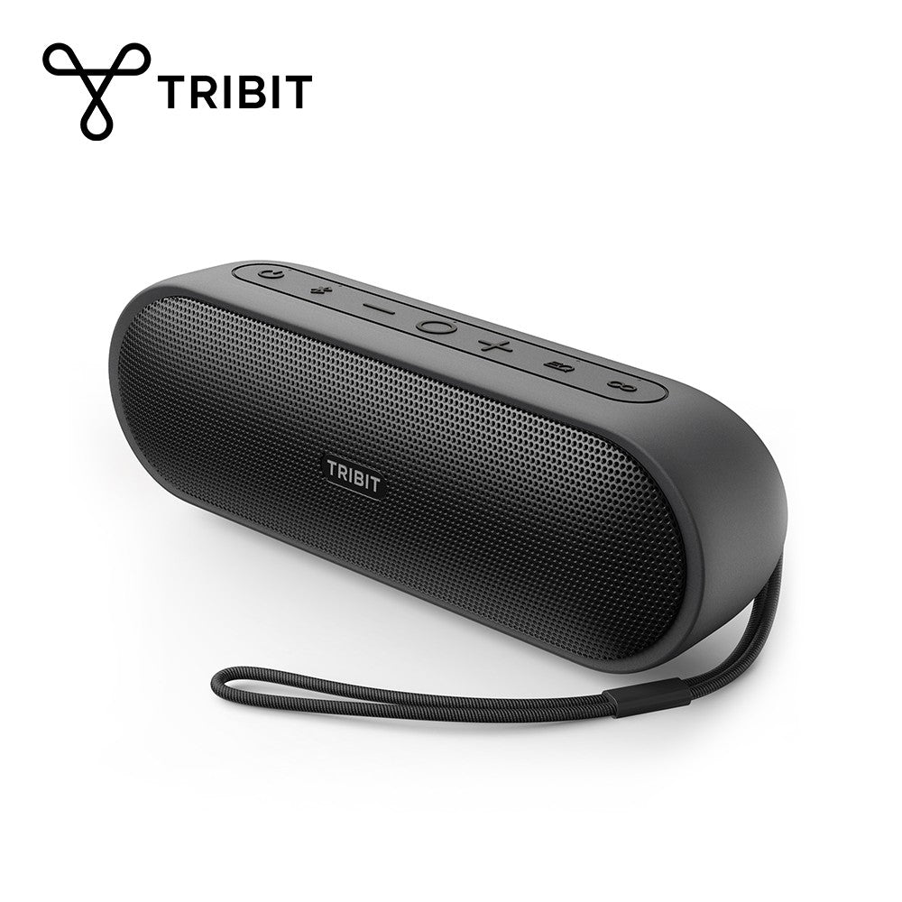 Caixa de Som Portátil Bluetooth TRIBIT XSound Plus 2, 30W de Potência, à Prova d'Água IPX7, Sem Fio, 24 horas de Reprodução Para Acampamento, Caminhada