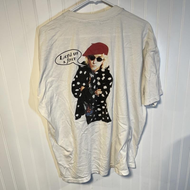 The Damned Captain Sensible Vintage T shirt XL 100 Ring Spun Cotton Punk Band