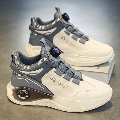 Tênis Masculino com Fivela Rotativa Confortável Antiderrapante Cadarço Durável para Atividades ao Ar Livre