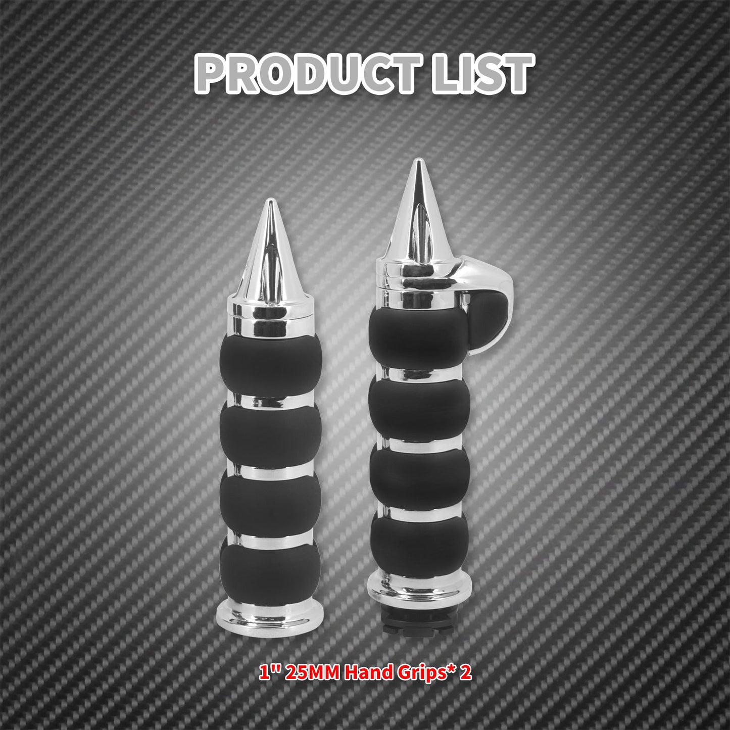 1" Motorcycle Hand Grips 25mm Handlebar Handle Bar For Harley Touring FLHR Softail Fat Boy Sportster XL 883 1200 Dyna For Honda
