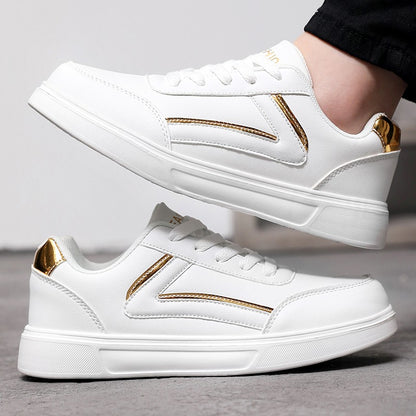 Women's Non-slip Sneakers for Walking New Wave Shoe Autumn Tround Toe Lace Up Flats 2025 Anti-slip Minimalist  Platform Sneakers