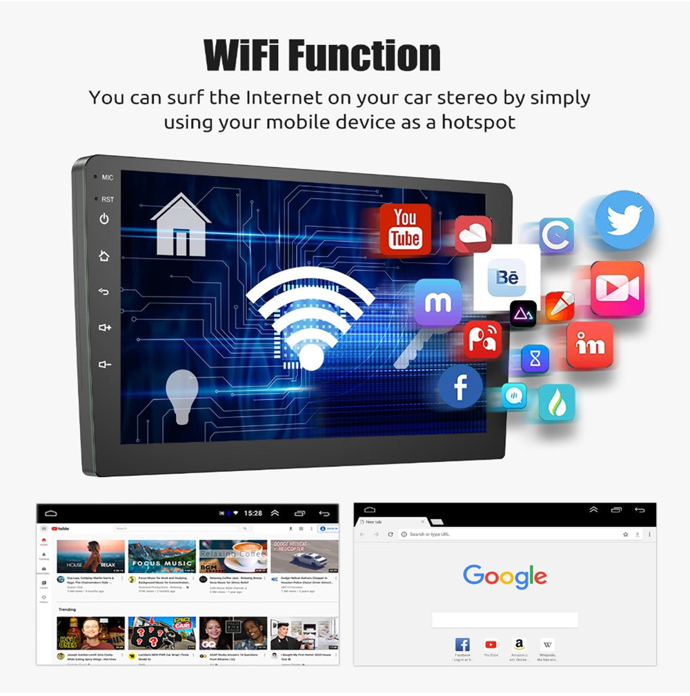 7/9/10'' 2 Din Android 13 auto Car Radio 64G Multimedia Video Universal Stereo Carplay gps For Volkswagen Nissan Hyundai Kia toy
