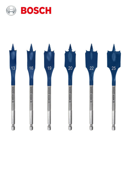 Brocas Bosch Expert para Madeira com Rosca Autoperfurante, Haste Sextavada de 1/4", Acessórios para Ferramentas Elétricas, para Parafusadeira Elétrica