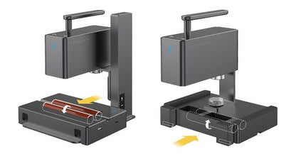 Gravador a Laser LaserPecker 2 Portátil para Madeira Máquina de Gravação a Laser Impressora de Logo DIY Máquina de Gravação a Laser para Artesanato