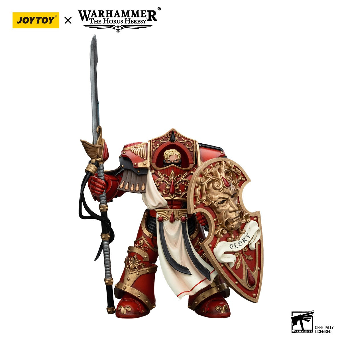 [EM ESTOQUE] JOYTOY Warhammer 40K 1/18 Action Figure Blood Angels Crimson Paladins Squad Crimson Exemplar Modelo Anime Figure Toys