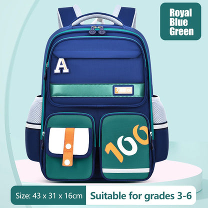 Mochila escolar primária para meninos mochila escolar infantil ergonômica pré-escolar mochila para meninas crianças jardim de infância