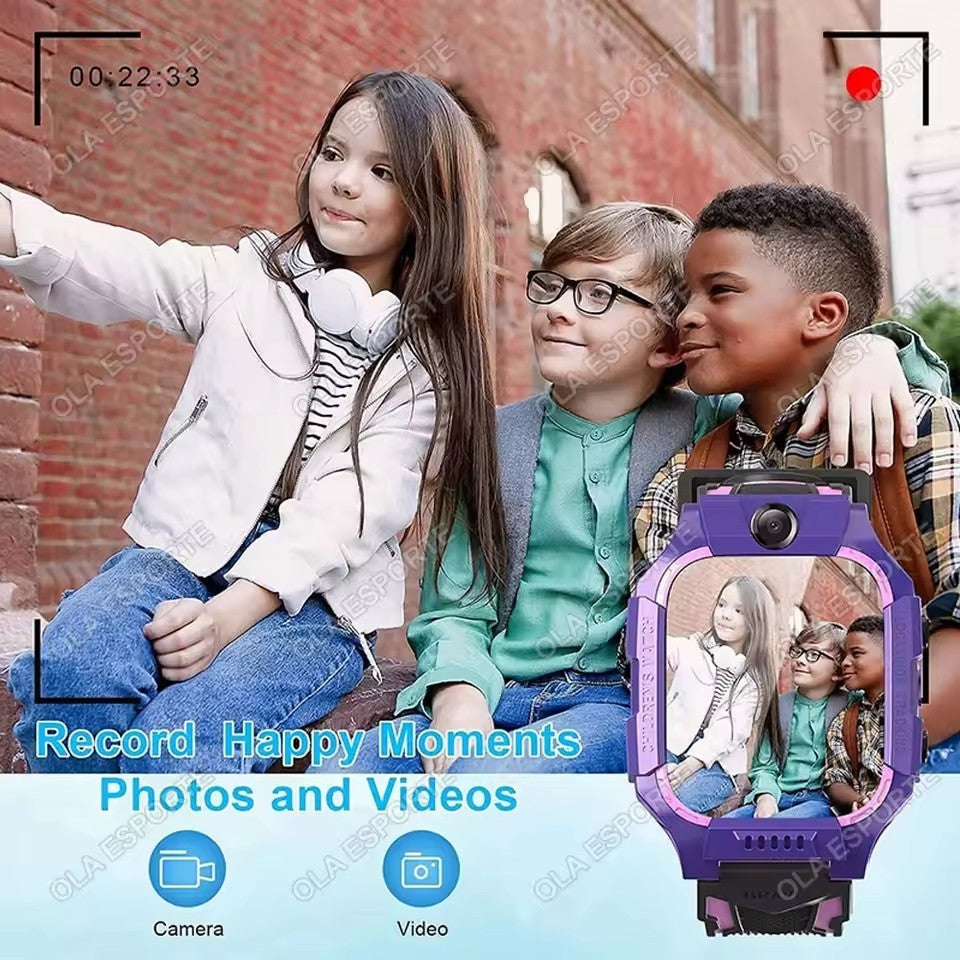 2025 New Kids Smart Watch Child HD Touch Screen 4G Sim Card Call Games Smartwatch Music Watch Boy Girl Gift Children Smartwatch