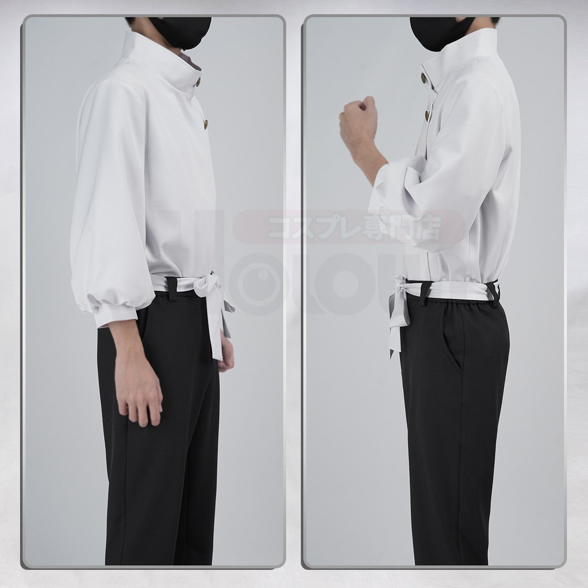 HOLOUN Anime Itadori Yuji  Yuta Okkotsu Cosplay Costume Wig Jacket Pants Upgraded version Halloween Christmas Convention Gift