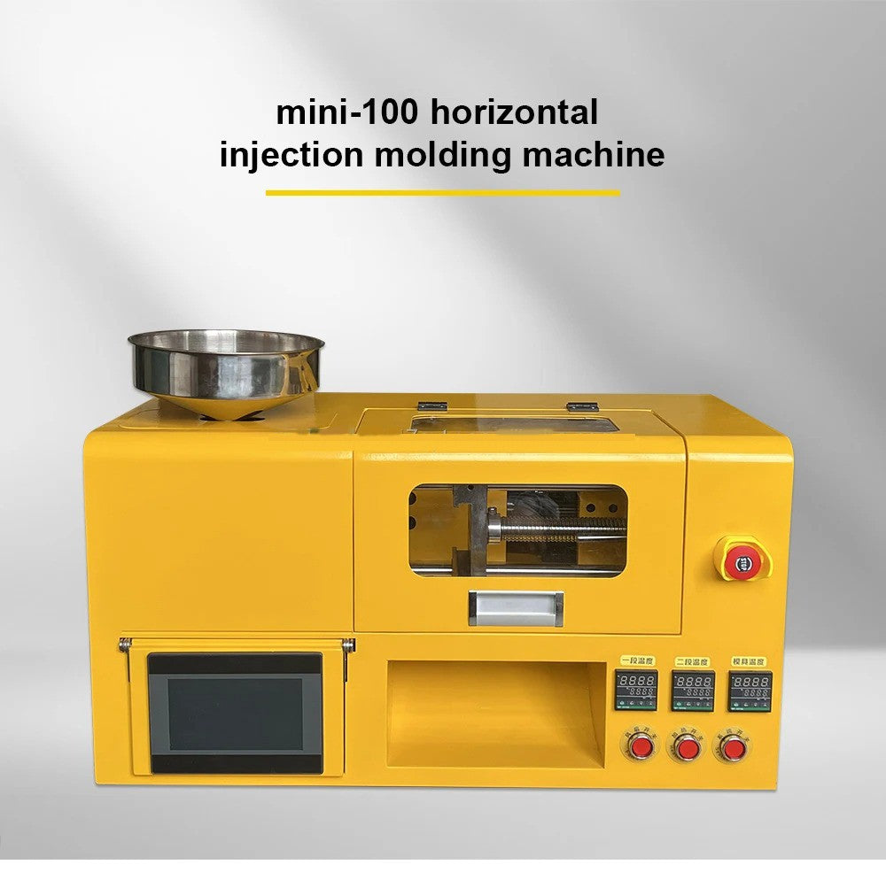 Máquina de Moldagem por Injeção Micro de Bancada 4T para Produção de Peças Plásticas Micro ABS PLA PC PE Polímero