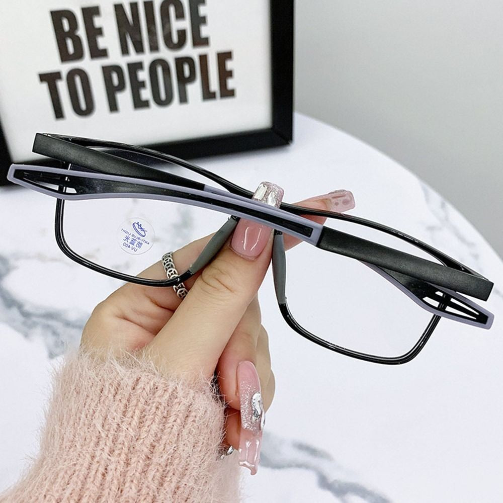 Unisex Ultralight Silicone TR Sports Myopia Glasses Anti Blue Light Men Basketball Anti-Shedding Eyewear Prescription Eyeglasses