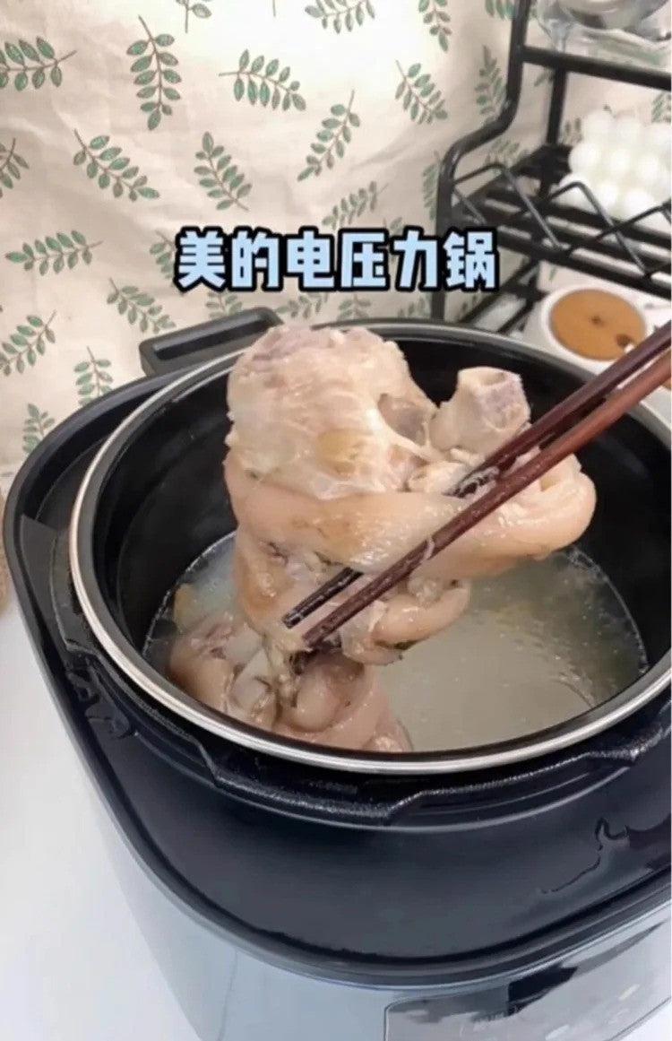 220V Midea Electric Pressure Cooker Stainless Steel Dual Pot Smart Multicooker for Home Kitchen BD