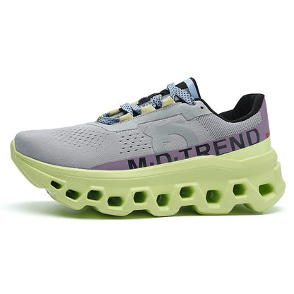 Tênis Masculino com Amortecimento para Corrida Tênis Esportivo Leve Casual Masculino Antiderrapante Tênis Esportivo para Viagens ao Ar Livre Caminhada