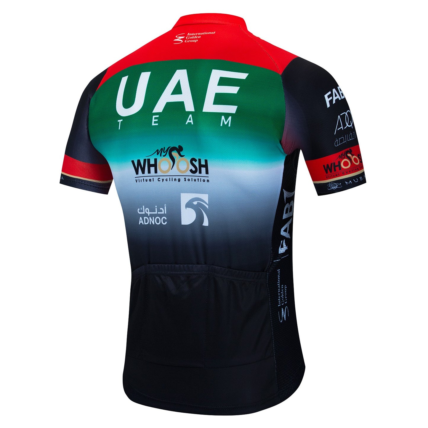 UAE Pro Team Cycling Jersey Summer Breathable Male Short Sleeves Bicycle Clothes Cycling Shirt Mountain Bike Cycling Clothing
