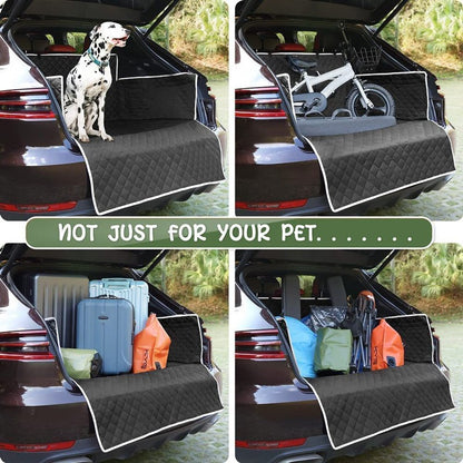 Waterproof Dog Car Seat Cover Trunk Case Dog Car Transporter Travel Mat Pad Dog Carriers Hammock For Small Medium Large Dogs