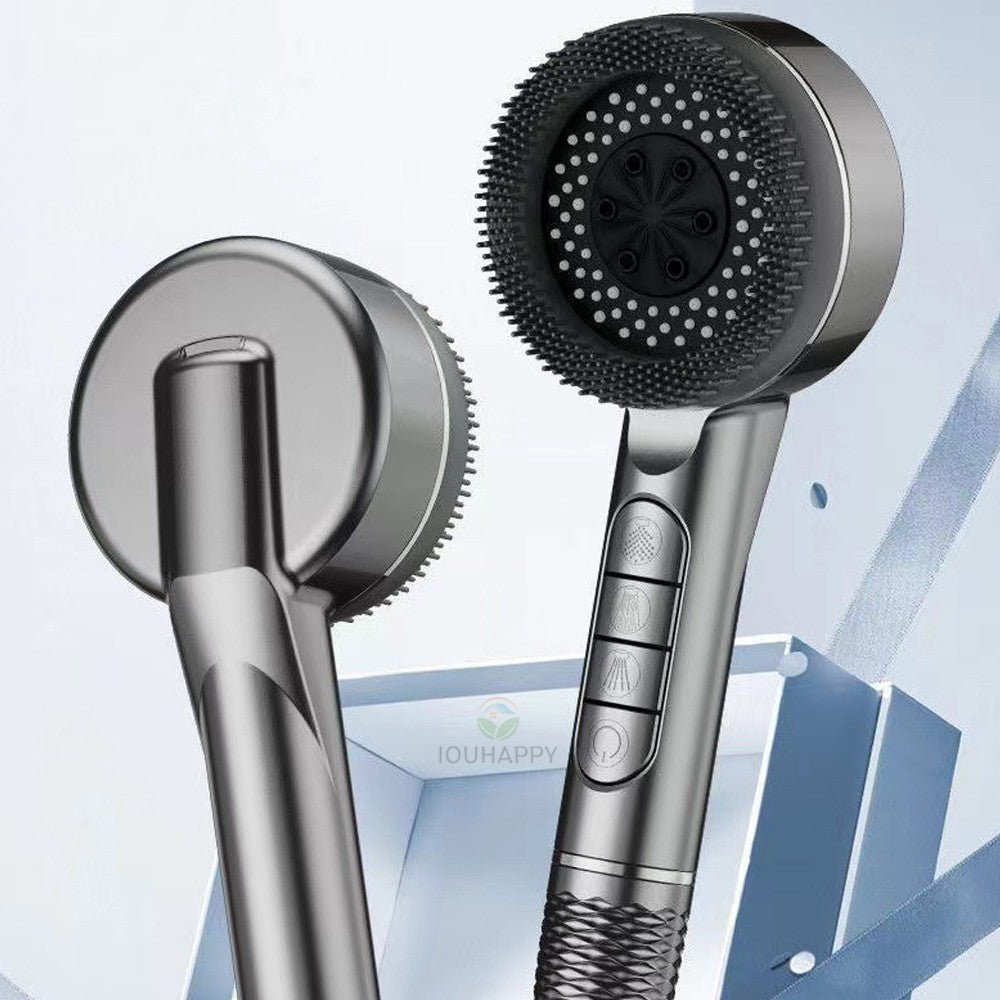 Shower Head High Pressure Doubled Filtration Multi-function Water Outlet Modes Silicone Shower for Bathroom Accessories
