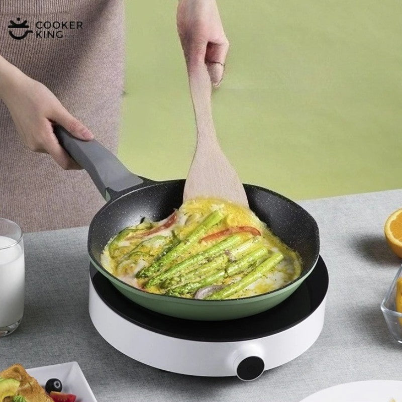 COOKER KinG Non-Stick Frying Pan Omelet Pancake Pan Profession Flat Bottomed Pot Kitchen Skillet Gas Induction Cooker Universal