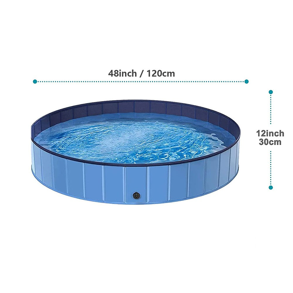 Piscina para Cães ou Cobertura de Piscina, Piscina Portátil de Plástico, Banheira de Higiene, Resistente a Arranhões, Piscinas para Animais de Estimação, Banheira para Cães Grandes