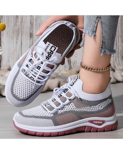 Women Sneakers 2025 New Spring Autumn Brand Luxury Vulcanize Shoes Casual Footwear Zapatillas Mujer Light Flat Breathable Shoes