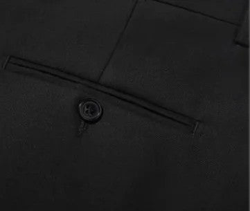 Men's M-10XL Spring New Wedding Fashion Handsome Suit Business Cargo Trousers plus Size Two Sets Fat Friendly Clothing