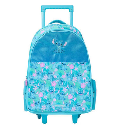 Miniso Disney Stitch Kawaii Children Schoolbag Set Cartoon Student Bookbag Lunch Bag Pen Case Casual High Capacity Backpack Gift