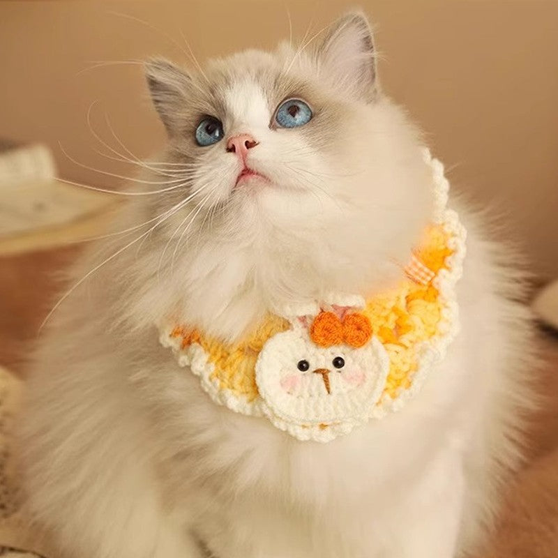 Roupa para cachorro Coleira para gato Roupa para gatos Cachecol de Natal para animais de estimação Coleira de Natal Fofo Doce Decoração para animais de estimação Gravata-borboleta Fantasia de gato Acessórios para gatos