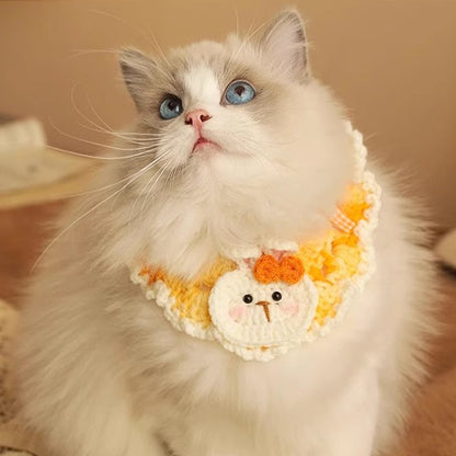 Roupa para cachorro Coleira para gato Roupa para gatos Cachecol de Natal para animais de estimação Coleira de Natal Fofo Doce Decoração para animais de estimação Gravata-borboleta Fantasia de gato Acessórios para gatos