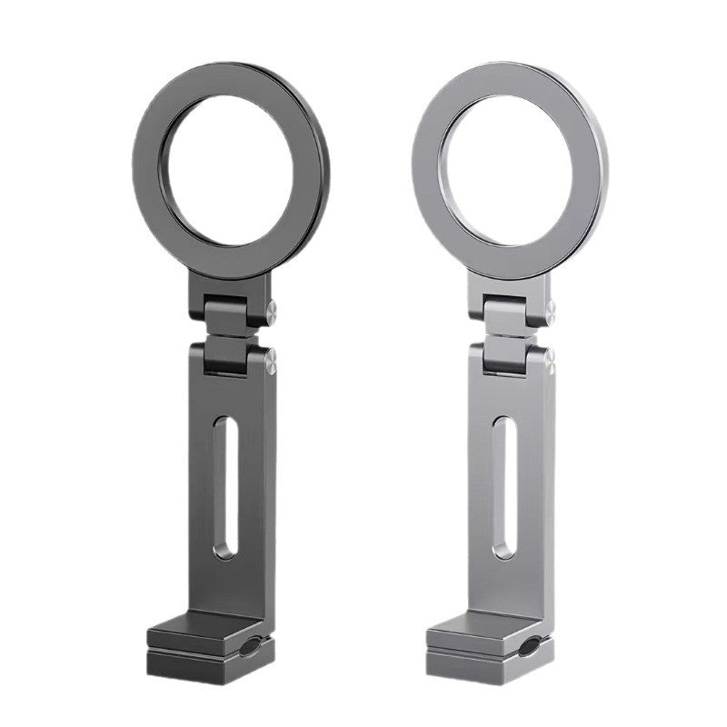 Universal Magnetic Phone Holder Travel Essentials Multi-axis Rotation Hands-Free Airplane Phone Mount Desktop Clip for Phone