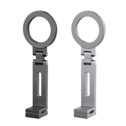 Universal Magnetic Phone Holder Travel Essentials Multi-axis Rotation Hands-Free Airplane Phone Mount Desktop Clip for Phone