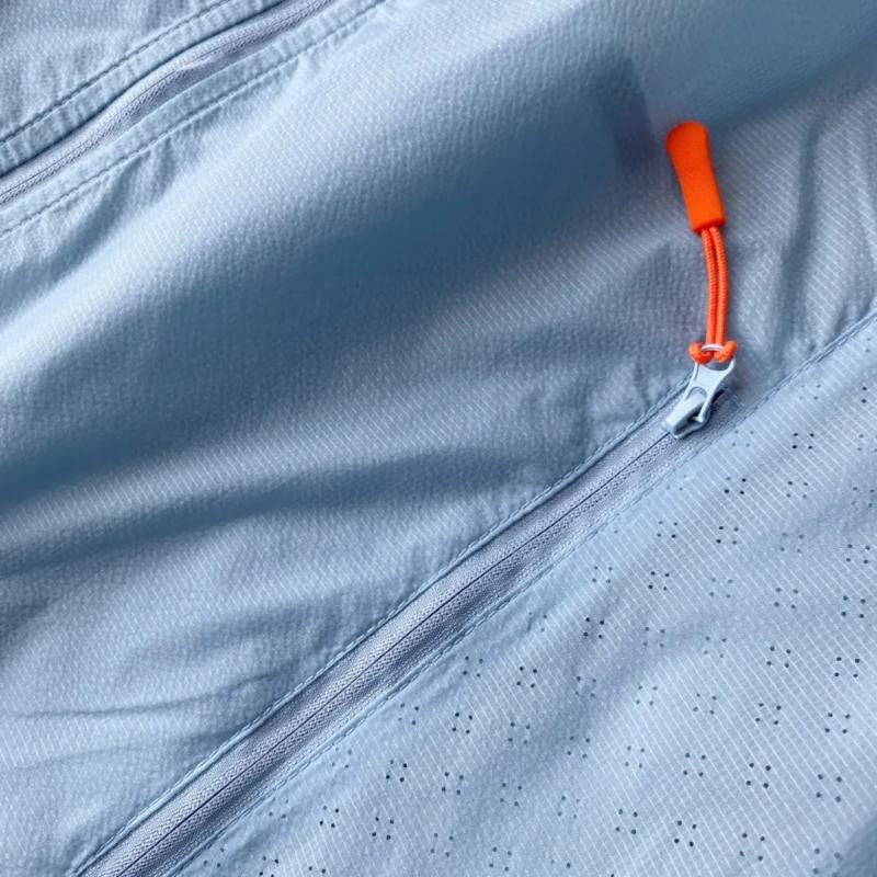 Adults Ultrathin Ultralight Clear Quick Dry Sun-Protective Breathable Camping Running Cycling Beach Jacket Skin Coat Windbreaker