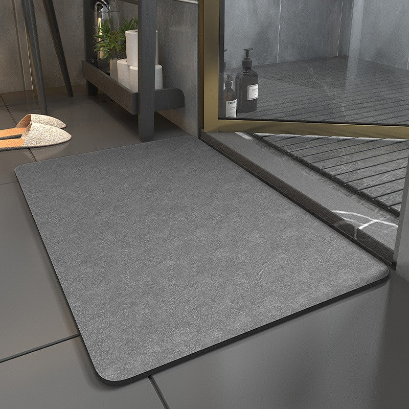 Super Absorbent Kitchen Floor Mat Mat Long Diatomite Kitchen Rug Soft Washable Carpets Solid Color Bathroom Entrance Doormat